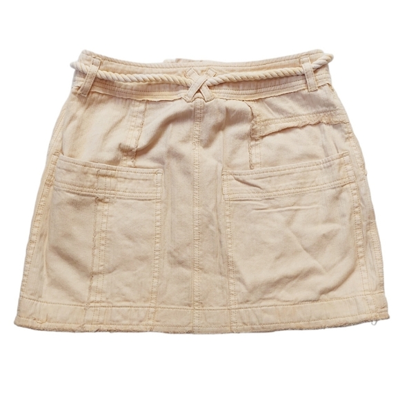 NWT Free People Tied Up Mini Skirt Size 4 - Picture 4 of 6